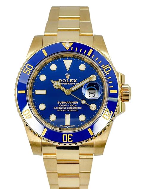 gold rolex grand mariner blue face|Rolex blue dial.